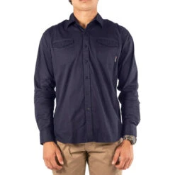 UNIT CRAFTMAN LS SHIRT NAVY -Work Clothes Store unit craftman ls shirt navy 429538 600x