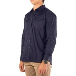 UNIT CRAFTMAN LS SHIRT NAVY -Work Clothes Store unit craftman ls shirt navy 955547 1000x1000