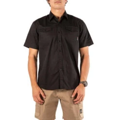 UNIT CRAFTMAN SS SHIRT BLACK -Work Clothes Store unit craftman ss shirt black 659760 600x