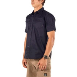 UNIT CRAFTMAN SS SHIRT NAVY -Work Clothes Store unit craftman ss shirt navy 962969 600x