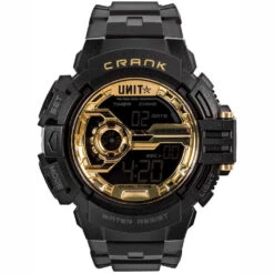 UNIT CRANK WATCH BLACK/GOLD
