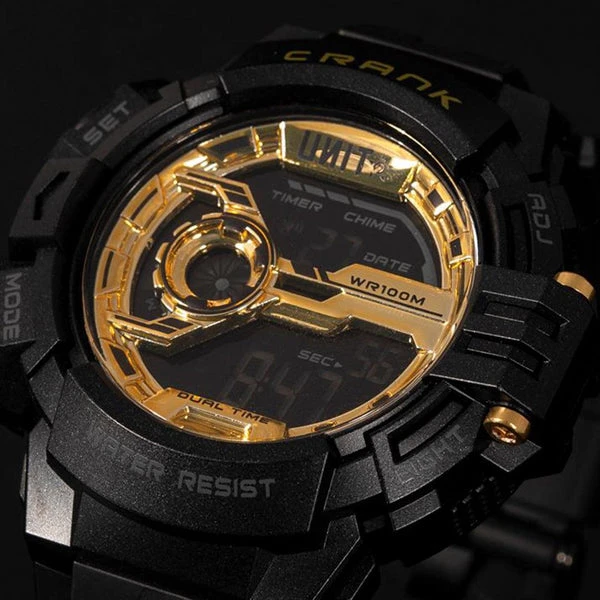 UNIT CRANK WATCH BLACK/GOLD 4 UNIT CRANK WATCH BLACK/GOLD - Image 4