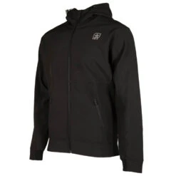 UNIT DECADE HOODED JACKET BLACK
