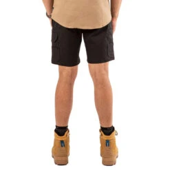 UNIT DEMOLITION CARGO WORK SHORTS BLACK -Work Clothes Store unit demolition cargo work shorts black 310945 600x