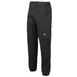 UNIT DEMOLITION CUFFED PANTS BLACK