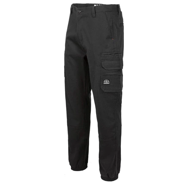 UNIT DEMOLITION CUFFED PANTS BLACK 2 UNIT DEMOLITION CUFFED PANTS BLACK - Image 2