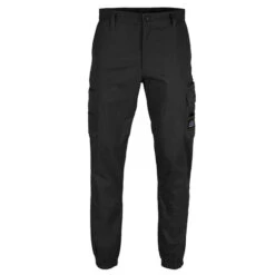 UNIT DEMOLITION CUFFED PANTS BLACK 11 UNIT DEMOLITION CUFFED PANTS BLACK -Work Clothes Store unit demolition cuffed pants black 526761 600x
