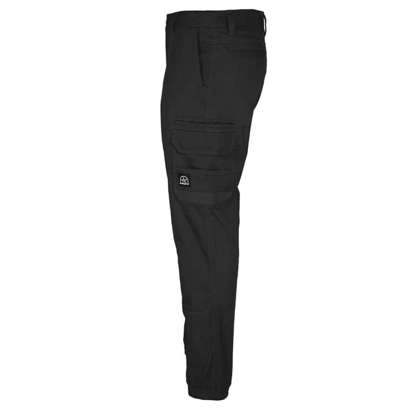 UNIT DEMOLITION CUFFED PANTS BLACK 6 UNIT DEMOLITION CUFFED PANTS BLACK - Image 6