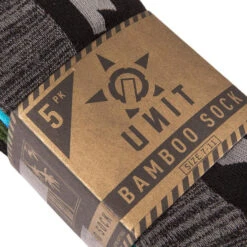 UNIT FREQUENCY LOLUX SOCKS 5 PACK MULTI -Work Clothes Store unit frequency lolux socks 5 pack multi 831204 600x