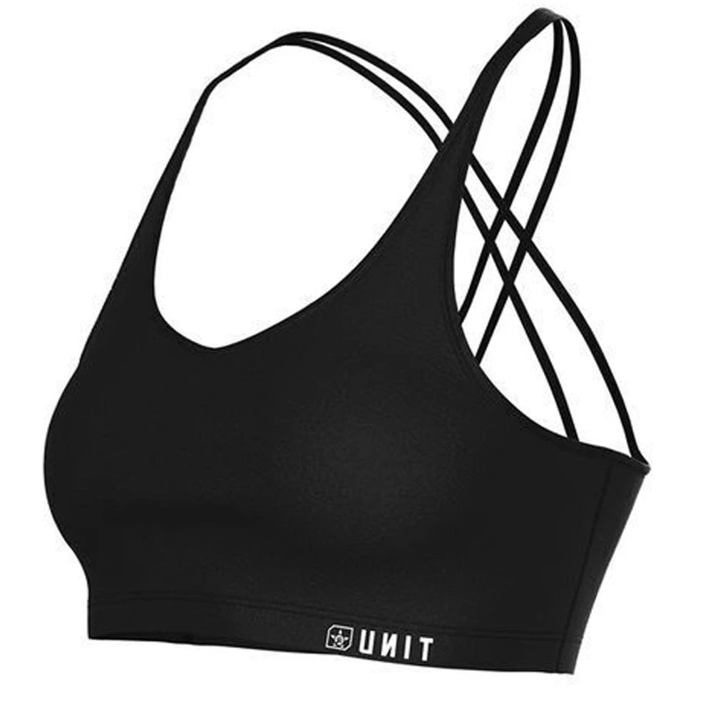UNIT LADIES MOTION STRAP BRA BLACK 1 UNIT LADIES MOTION STRAP BRA BLACK