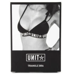 UNIT LADIES TRIANGLE BRA BLACK