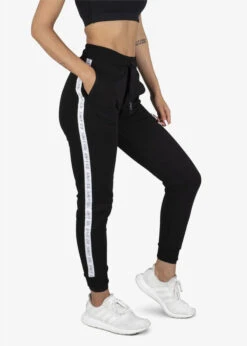 UNIT NOVEL LADIES FLEECE TRACKPANTS BLACK -Work Clothes Store unit novel ladies fleece trackpants black 116463 1000x1000