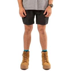 UNIT RAPID FLEX WORK SHORTS BLACK -Work Clothes Store unit rapid flex work shorts black 651330 600x