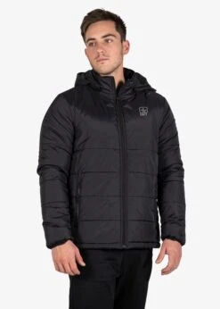 UNIT SUMMIT PUFFER JACKET BLACK
