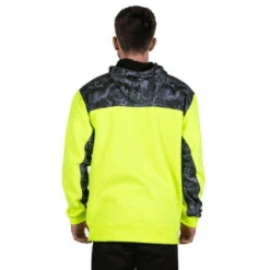 UNIT TRACTION HI VIS FLEECE HOODIE YELLOW -Work Clothes Store unit traction hi vis fleece hoodie yellow 154350 600x